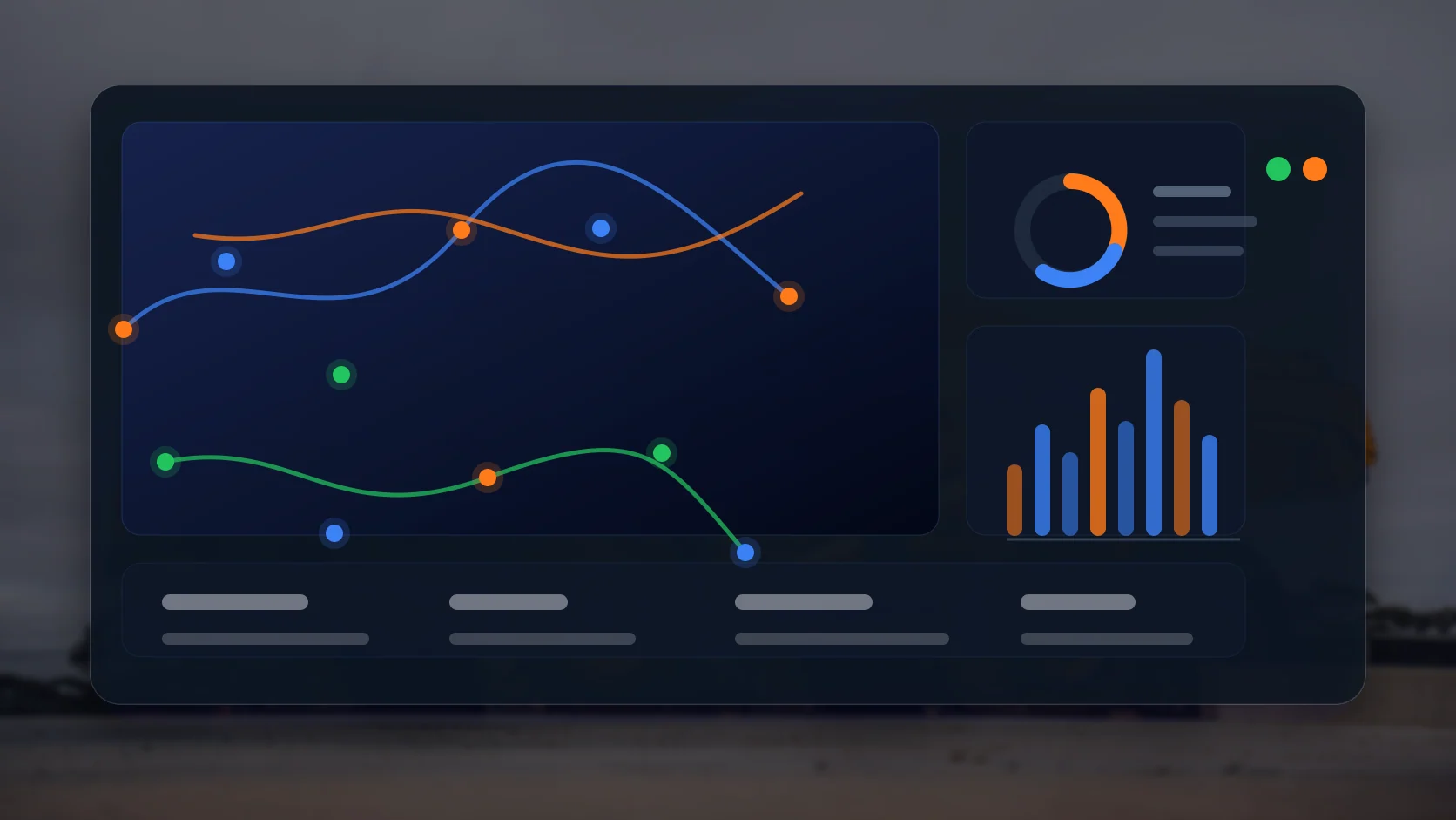 Cubos Transport dashboard: transport fleet map, orders and delivery notes